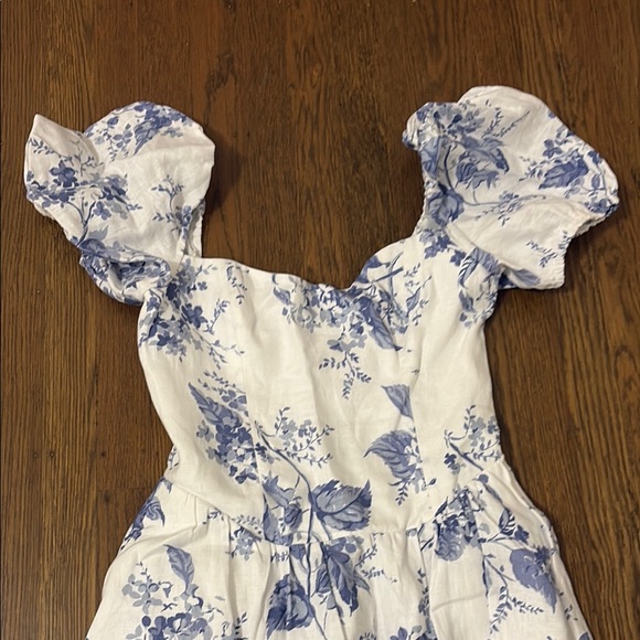 Reformation Davila Linen Dress size 6 - Picture 2 of 7